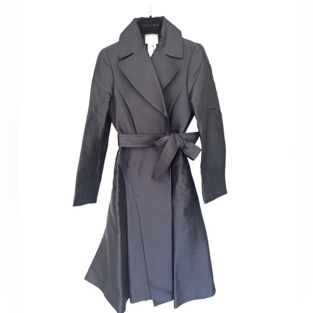 Celine trench coat. FR34 and new with tag. Can fit us0 and us2.